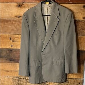 Vintage Brooks Brothers Men's Taupe Sport Coat Blazer 39R